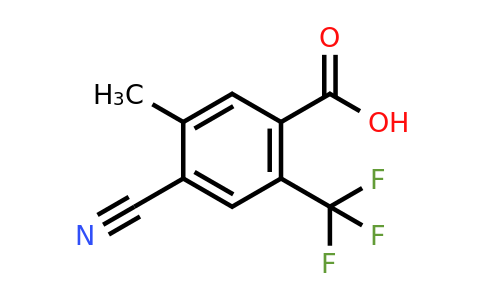 1807237-95-1 | 4-Cyano-5-methyl-2-(trifluoromethyl)benzoic acid