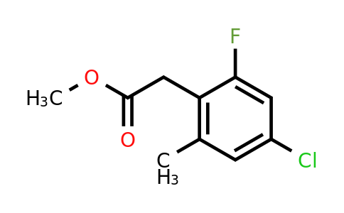 1807238-16-9 | Methyl 4-chloro-2-fluoro-6-methylphenylacetate