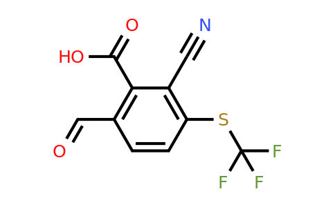 1807239-25-3 | 2-Cyano-6-formyl-3-(trifluoromethylthio)benzoic acid