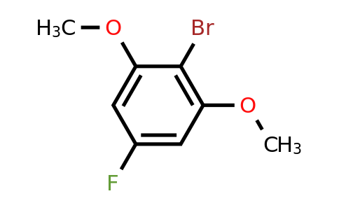 1807239-44-6 | 1-Bromo-2,6-dimethoxy-4-fluorobenzene
