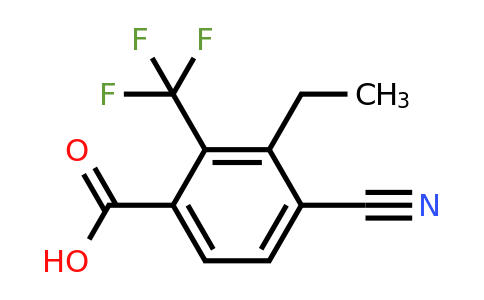 1807240-88-5 | 4-Cyano-3-ethyl-2-(trifluoromethyl)benzoic acid