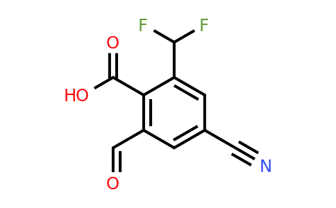 1807241-93-5 | 4-Cyano-2-difluoromethyl-6-formylbenzoic acid