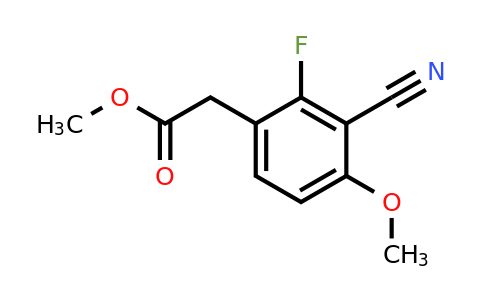 1807243-13-5 | Methyl 3-cyano-2-fluoro-4-methoxyphenylacetate
