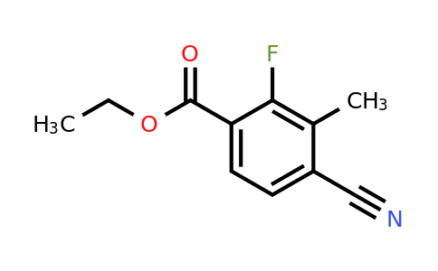 1807243-44-2 | Ethyl 4-cyano-2-fluoro-3-methylbenzoate