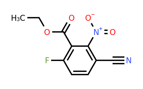 1807243-57-7 | Ethyl 3-cyano-6-fluoro-2-nitrobenzoate
