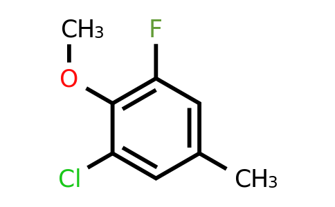 1807244-16-1 | 2-Chloro-6-fluoro-4-methylanisole