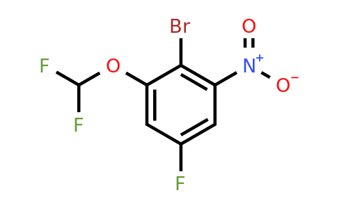 1807244-17-2 | 1-Bromo-2-difluoromethoxy-4-fluoro-6-nitrobenzene