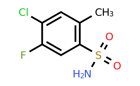 1807244-24-1 | 4-Chloro-5-fluoro-2-methylbenzenesulfonamide