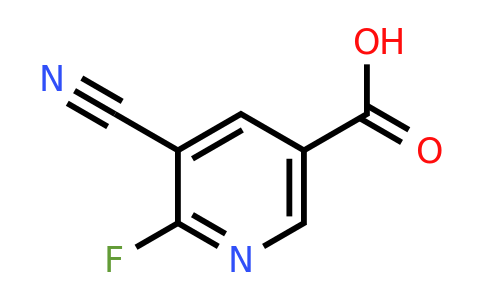 5-Cyano-6-fluoronicotinic acid