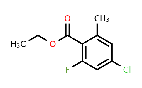 1807244-46-7 | Ethyl 4-chloro-2-fluoro-6-methylbenzoate