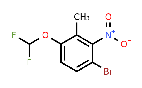 1807244-56-9 | 3-Bromo-6-difluoromethoxy-2-nitrotoluene