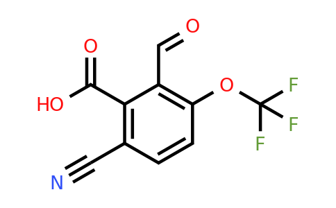 1807245-38-0 | 6-Cyano-2-formyl-3-(trifluoromethoxy)benzoic acid