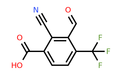 1807245-62-0 | 2-Cyano-3-formyl-4-(trifluoromethyl)benzoic acid