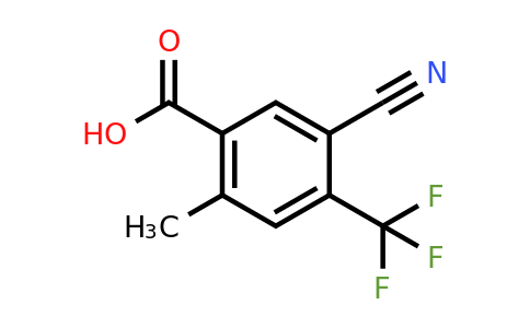 1807246-68-9 | 5-Cyano-2-methyl-4-(trifluoromethyl)benzoic acid