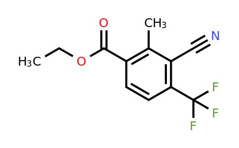 1807246-73-6 | Ethyl 3-cyano-2-methyl-4-(trifluoromethyl)benzoate