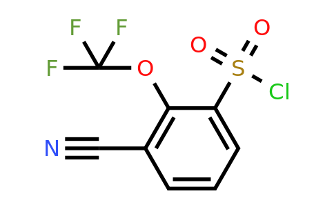 1807246-84-9 | 3-Cyano-2-(trifluoromethoxy)benzenesulfonylchloride
