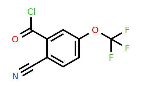 1807247-22-8 | 2-Cyano-5-(trifluoromethoxy)benzoylchloride