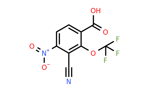 1807247-34-2 | 3-Cyano-4-nitro-2-(trifluoromethoxy)benzoic acid