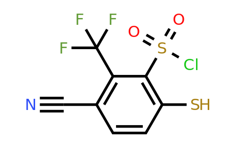 1807247-95-5 | 3-Cyano-6-mercapto-2-(trifluoromethyl)benzenesulfonylchloride