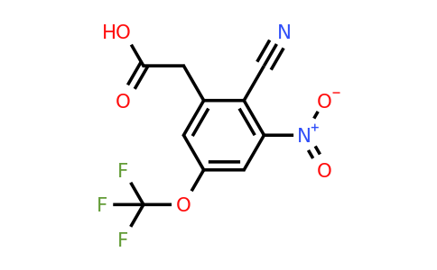 1807248-12-9 | 2-Cyano-3-nitro-5-(trifluoromethoxy)phenylacetic acid
