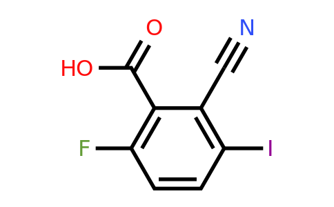 1807248-26-5 | 2-Cyano-6-fluoro-3-iodobenzoic acid