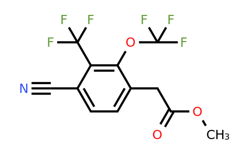 1807248-30-1 | Methyl 4-cyano-2-trifluoromethoxy-3-(trifluoromethyl)phenylacetate