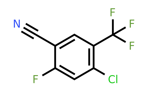 1807248-49-2 | 4-Chloro-2-fluoro-5-(trifluoromethyl)benzonitrile