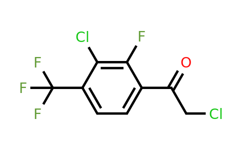 1807248-93-6 | 3'-Chloro-2'-fluoro-4'-(trifluoromethyl)phenacyl chloride