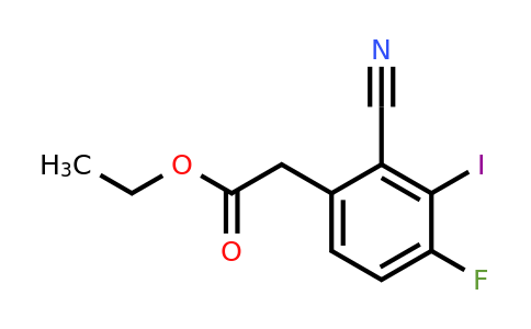 1807249-07-5 | Ethyl 2-cyano-4-fluoro-3-iodophenylacetate