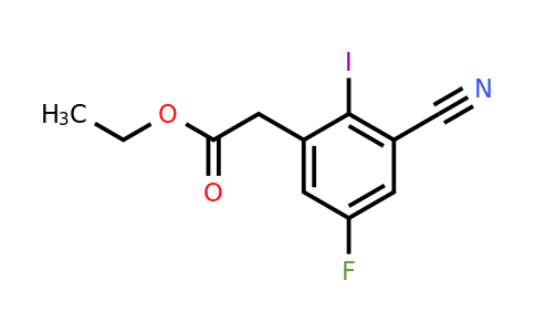 1807249-14-4 | Ethyl 3-cyano-5-fluoro-2-iodophenylacetate