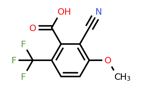 1807251-54-2 | 2-Cyano-3-methoxy-6-(trifluoromethyl)benzoic acid