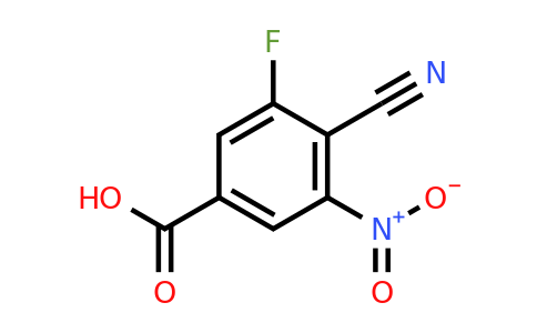 1807251-79-1 | 4-Cyano-3-fluoro-5-nitrobenzoic acid