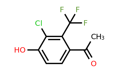 1807251-80-4 | 3'-Chloro-4'-hydroxy-2'-(trifluoromethyl)acetophenone