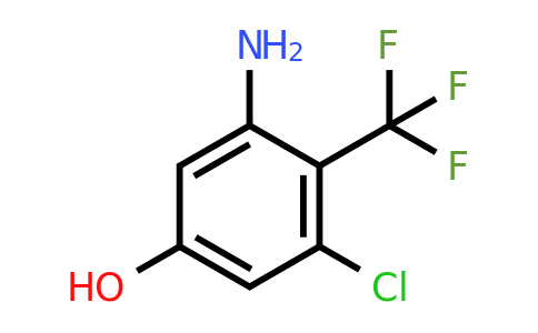 1807251-83-7 | 3-Chloro-5-hydroxy-2-(trifluoromethyl)aniline