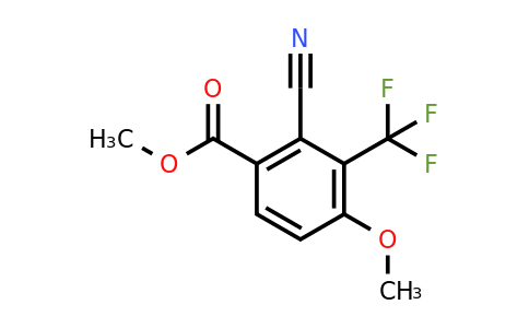 1807251-99-5 | Methyl 2-cyano-4-methoxy-3-(trifluoromethyl)benzoate
