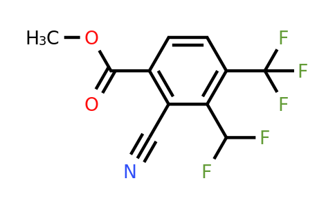1807252-02-3 | Methyl 2-cyano-3-difluoromethyl-4-(trifluoromethyl)benzoate
