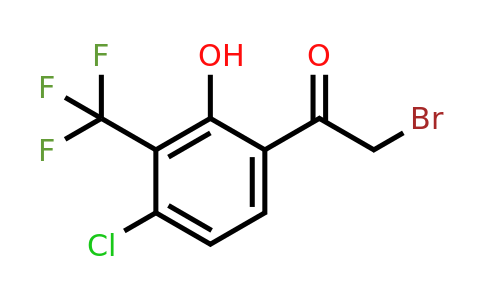 1807252-10-3 | 4'-Chloro-2'-hydroxy-3'-(trifluoromethyl)phenacyl bromide