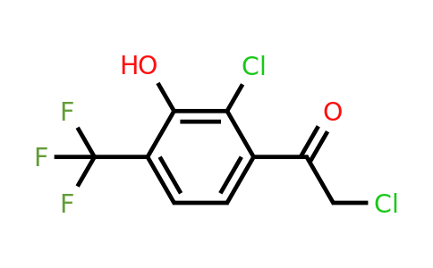 1807252-20-5 | 2'-Chloro-3'-hydroxy-4'-(trifluoromethyl)phenacyl chloride