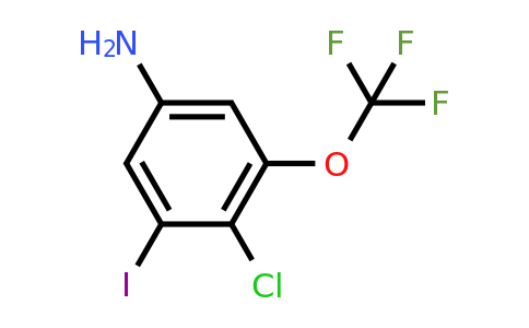 1807253-36-6 | 4-Chloro-3-iodo-5-(trifluoromethoxy)aniline