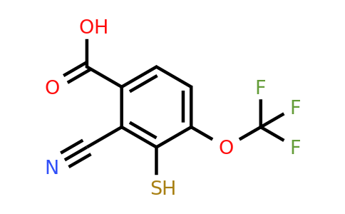 1807253-42-4 | 2-Cyano-3-mercapto-4-(trifluoromethoxy)benzoic acid