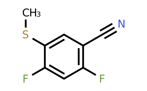 1807254-50-7 | 5-Cyano-2,4-difluorothioanisole