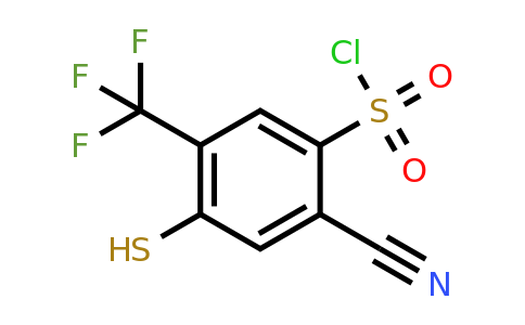 1807254-56-3 | 2-Cyano-4-mercapto-5-(trifluoromethyl)benzenesulfonylchloride