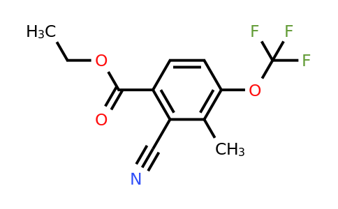 1807255-42-0 | Ethyl 2-cyano-3-methyl-4-(trifluoromethoxy)benzoate