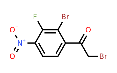 1807256-24-1 | 2'-Bromo-3'-fluoro-4'-nitrophenacyl bromide