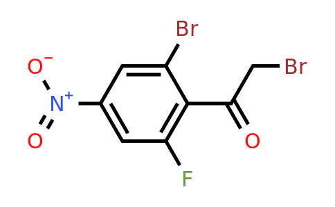 1807256-28-5 | 2'-Bromo-6'-fluoro-4'-nitrophenacyl bromide
