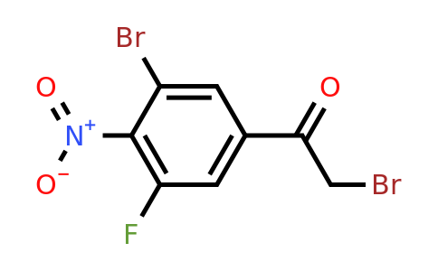 1807256-31-0 | 3'-Bromo-5'-fluoro-4'-nitrophenacyl bromide
