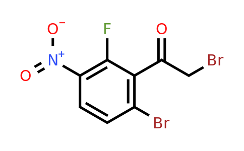 1807256-34-3 | 6'-Bromo-2'-fluoro-3'-nitrophenacyl bromide
