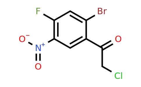 1807256-38-7 | 2'-Bromo-4'-fluoro-5'-nitrophenacyl chloride