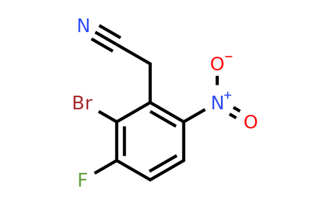 1807256-57-0 | 2-Bromo-3-fluoro-6-nitrophenylacetonitrile