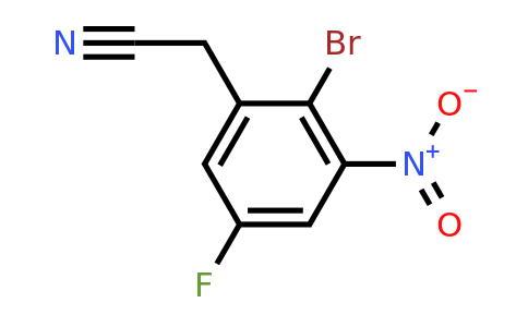 1807256-60-5 | 2-Bromo-5-fluoro-3-nitrophenylacetonitrile